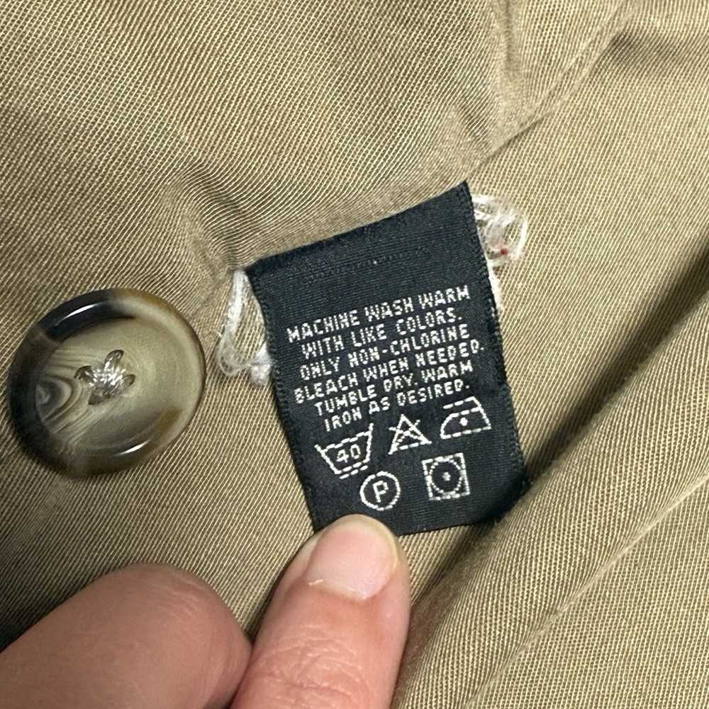 Eddie Bauer Barn Chore Jacket Men's Small Field Canvas Corduroy Collar - Picture 8 of 9